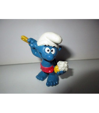 INTAGE SMURF SAUNA BATH SHOWER Pitufo Schtroumpf Schlümpf 1979 by SCHLEICH PEYO