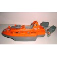 VEHICULE GI JOE - HASBRO 1986 BATEAU DEVILFISH BOAT (22x9cm)