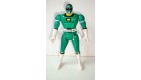 FIGURINE VINTAGE 90'S SENTEI POWER RANGERS VERT AVEC MECANISME BANDAI 1997 (15cm