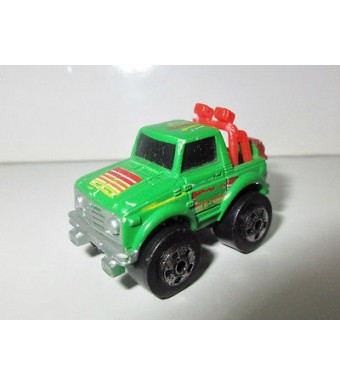 VEHICULE MICROMACHINES MICRO MACHINES - JEEP VERTE (3x1,5cm)