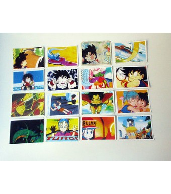 Lot de 16 vignettes DBZ DRAGON BALL Z pour album PANINI  n°3