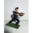 ANCIENNE FIGURINE STARLUX - SOLDAT AVEC FUSILS (5x4cm)
