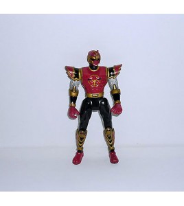 FIGURINE SENTEI POWER RANGERS ROUGE BANDAI 2002 (14x7cm)