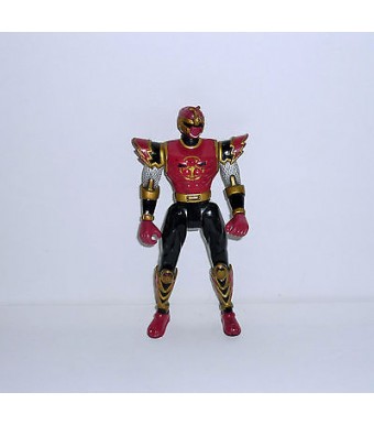 FIGURINE SENTEI POWER RANGERS ROUGE BANDAI 2002 (14x7cm)