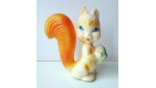 ANCIEN JOUET POUET FONCTIONNEL ECUREUIL SQUIRREL