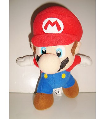 PELUCHE PLUSH NINTENDO - SUPER MARIO BROS CORGI 2008 (20x18cm)
