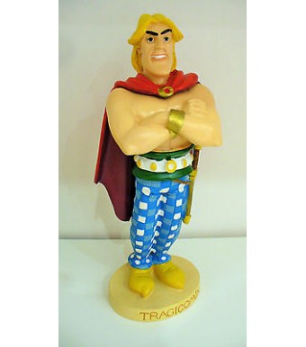 FIGURINE TRAGICOMIX ASTERIX PLASTOY COLLECTION 2000 ALBERT RENE pictes (17x6cm)