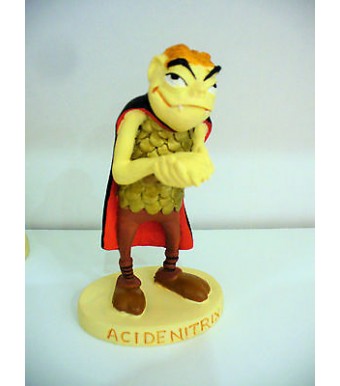 FIGURINE ACIDENITRIX   ASTERIX PLASTOY COLLECTION 2000 ALBERT RENE pictes (11x6c