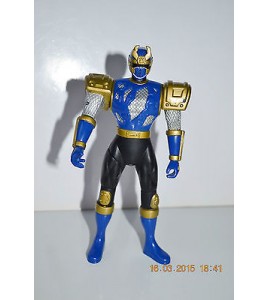 FIGURINE SENTEI - POWER RANGERS BLEU BANDAI 2003 (15x7cm)