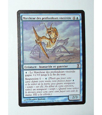 CARTE MTG MAGIC  - VERSION FRANCAISE MARCHEUR DES PROFONDEURS VISCERIDE 