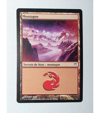 CARTE MTG MAGIC - VERSION FRANCAISE MONTAGNE 25
