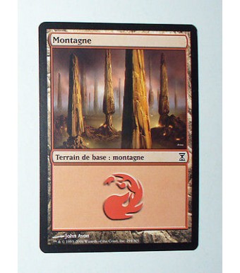 CARTE MTG MAGIC - VERSION FRANCAISE MONTAGNE 26