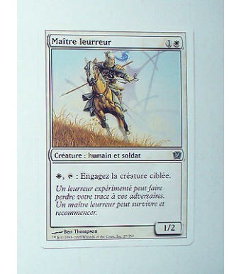 CARTE MTG MAGIC - VERSION FRANCAISE MAITRE LEURREUR