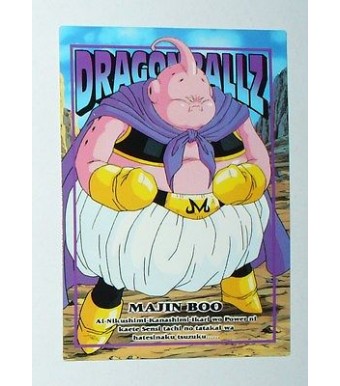 CARTE CARD CARDDASS  DRAGON BALL Z MADE IN JAPAN  N°27 MAJIN BOO