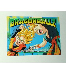 CARTE CARD CARDDASS  DRAGON BALL Z MADE IN JAPAN  N°75 FUSION