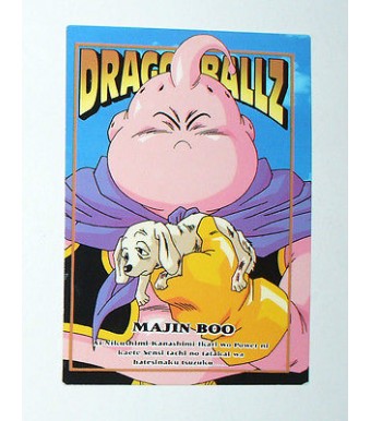 CARTE CARD CARDDASS  DRAGON BALL Z MADE IN JAPAN  N°45 MAJIN BOO