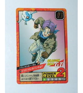 CARTE DRAGON BALL Z GT VERSION JAPONAISE BANDAI 1996 N° 714
