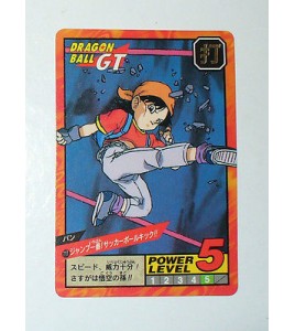 CARTE DRAGON BALL Z GT VERSION JAPONAISE BANDAI 1996 N° 711