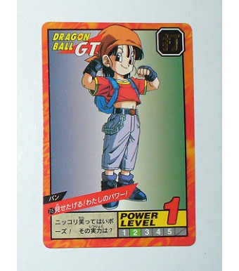 CARTE DRAGON BALL Z GT VERSION JAPONAISE BANDAI 1996 N° 715