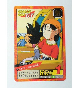 CARTE DRAGON BALL Z GT VERSION JAPONAISE BANDAI 1996 N° 726