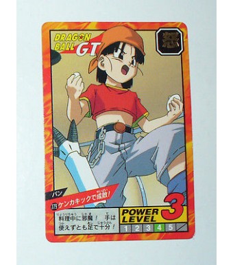 CARTE DRAGON BALL Z GT VERSION JAPONAISE BANDAI 1996 N° 779