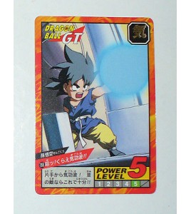 CARTE DRAGON BALL Z GT VERSION JAPONAISE BANDAI 1996 N° 766