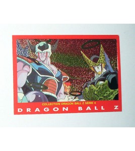 RARE CARTE DRAGON BALL Z SERIE 4 1989 KING COLD FREEZA Dr GERO CELL RECOOM N° 10