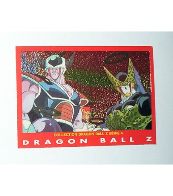 RARE CARTE DRAGON BALL Z SERIE 4 1989 KING COLD FREEZA Dr GERO CELL RECOOM N° 10