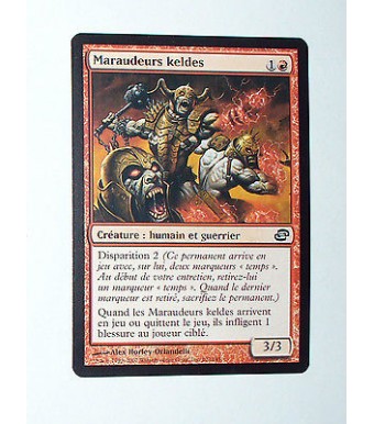 CARTE MTG MAGIC - VERSION FRANCAISE MARAUDERS KELDES