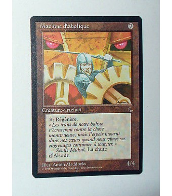 CARTE MTG MAGIC - VERSION FRANCAISE MACHINE DIABOLIQUE