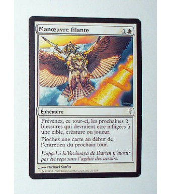 CARTE MTG MAGIC - VERSION FRANCAISE MANOEUVRE FILANTE 