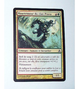 CARTE MTG MAGIC - VERSION FRANCAISE MEUTRISSEUR DU CLAN PSORA