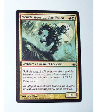 CARTE MTG MAGIC - VERSION FRANCAISE MEUTRISSEUR DU CLAN PSORA