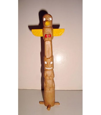 ACCESSOIRE  AIRGAM BOYS AIRGAMBOYS  - INDIEN TOTEM (15x5cm)