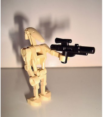 LEGO MINIFIG PERSONNAGE STAR WARS - DROID  (4,5x2,5cm)