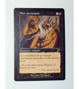 CARTE MTG MAGIC - VERSION FRANCAISE MORT PERSISTANTE