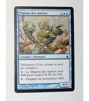 CARTE MTG MAGIC - VERSION FRANCAISE MIGNON DES MAREES