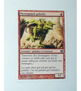 CARTE MTG MAGIC - VERSION FRANCAISE MONTAGNARD GOBELIN