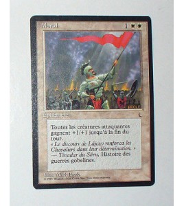 CARTE MTG MAGIC - VERSION FRANCAISE MORAL