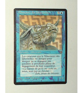 TRES RARE CARTE MTG MAGIC - VERSION FRANCAISE MINOTAURE DES LABYRINTHES