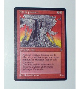 CARTE MTG MAGIC - VERSION FRANCAISE MUR DE POUSSIERE 