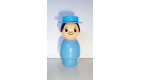 FIGURINE VINTAGE FISHER PRICE RETRO - HOMME AVEC CHAPEAU BLEU (8x3,5cm)