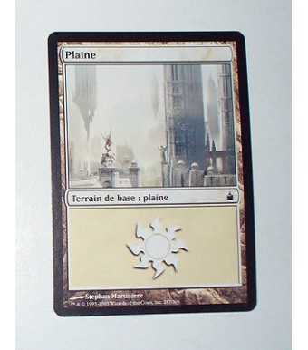 CARTE MTG MAGIC - VERSION FRANCAISE PLAINE 8  