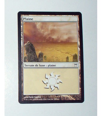 CARTE MTG MAGIC - VERSION FRANCAISE PLAINE 9