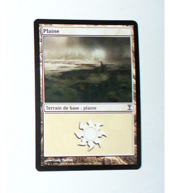 CARTE MTG MAGIC - VERSION FRANCAISE PLAINE 6 