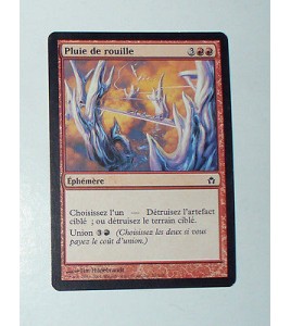 CARTE MTG MAGIC - VERSION FRANCAISE PLUIE DE ROUILLE