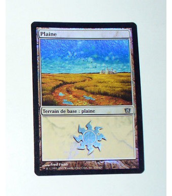 CARTE MTG MAGIC FOIL  - VERSION FRANCAISE PLAINE 23
