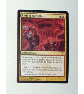 RARE CARTE MTG MAGIC - VERSION FRANCAISE PLUIE D'ENTRAILLES