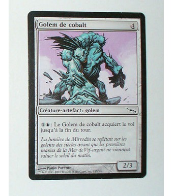 CARTE MTG MAGIC - VERSION FRANCAISE GOLEM DE COBALT 
