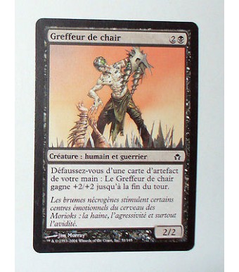 CARTE MTG MAGIC - VERSION FRANCAISE GREFFEUR DE CHAIR